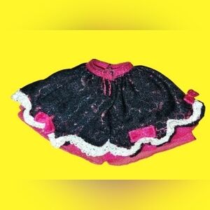 Draculaura skirt ⁂ Monster High sweet 1600 doll clothing □ replacement - 1pc